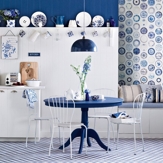 Blue Kitchen Wall Decor
 Inspiring Blue Kitchen Décor Ideas