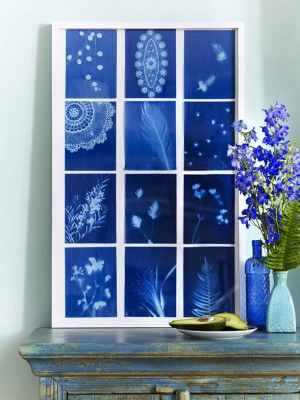 Blue Kitchen Wall Decor
 Use Blue Flowers To Create A Mediterranean Sea Inspired