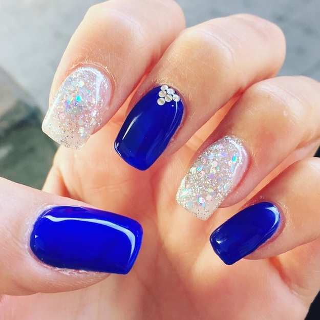 Blue Nail Ideas
 20 Elegant Wedding Nail Designs To Make Your Special Day