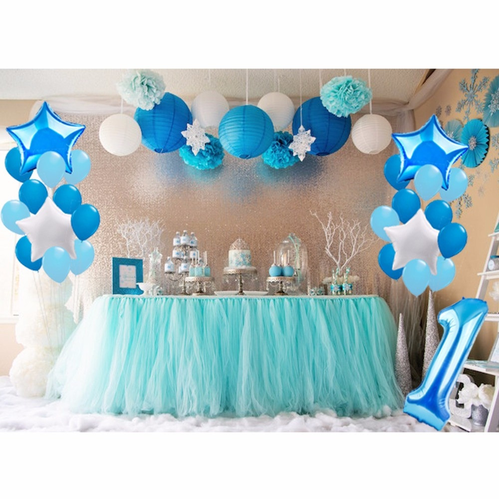 Blue Themed Birthday Party Ideas
 Pink And Teal Birthday Party Decorations
