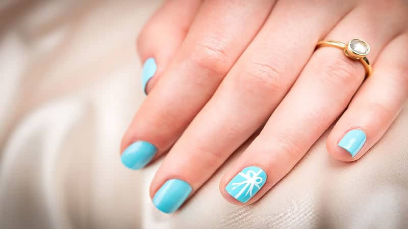 Blue Wedding Nails
 20 Gorgeous Wedding Nail Designs for Brides The Trend