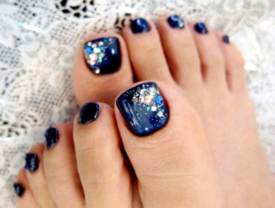 Blue Wedding Nails
 35 Simple and Easy Toe Nail Art Design Ideas You Can Try