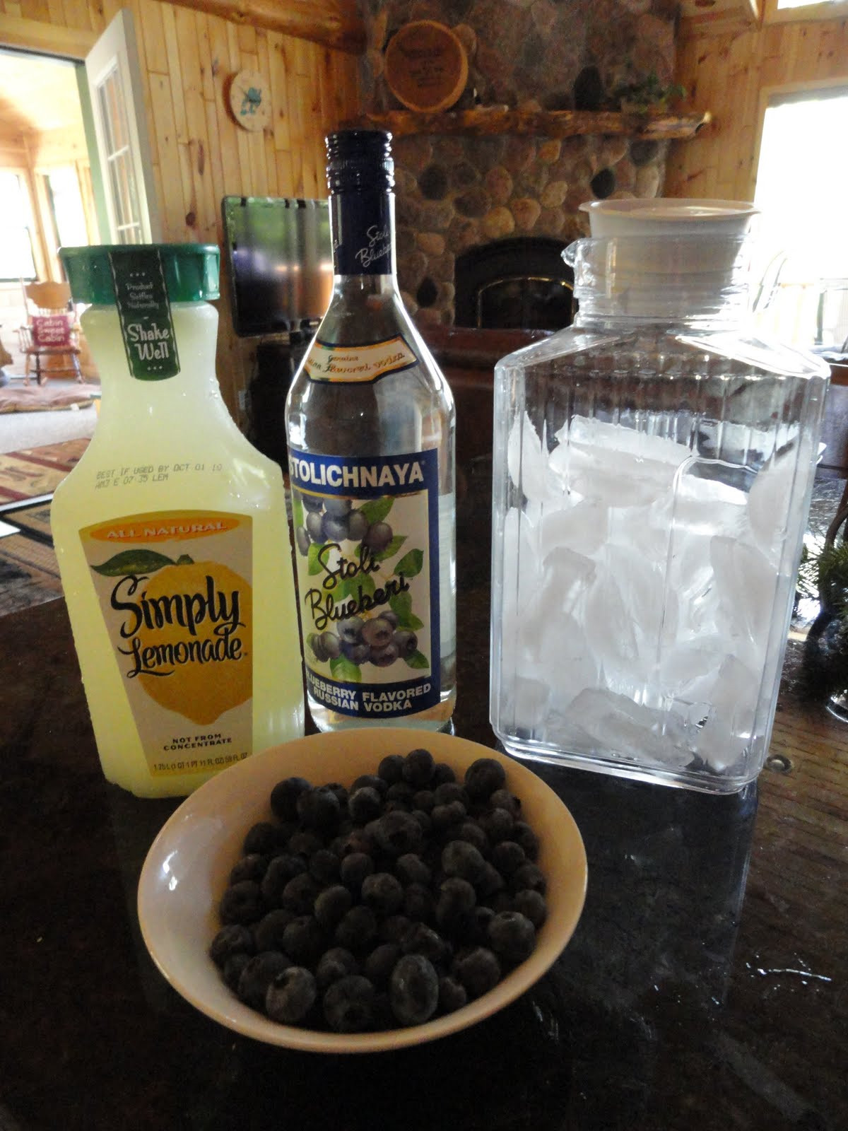 Blueberry Vodka Drinks
 My Kitchen My Sanctuary Blueberry Vodka Drink