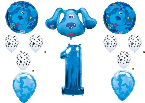 Blues Clues Birthday Party Supplies
 Best Price Blues Clues First 1st Birthday Party Balloons
