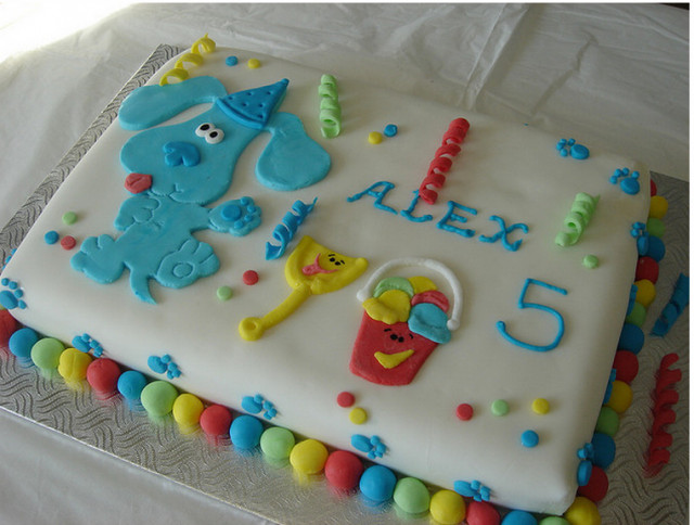 Blues Clues Birthday Party Supplies
 Toddlers birthday cakes ideas Blues Clues birthday cake
