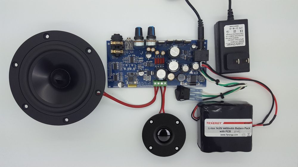 Bluetooth Speaker Kit DIY
 Class A B Audio Board 60W 4ohm Bluetooth DIY PLETE KIT