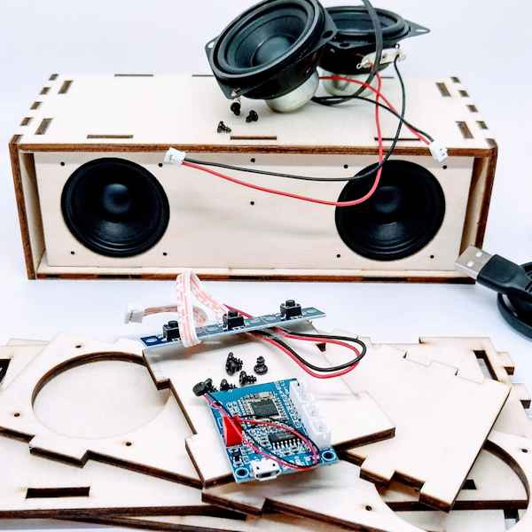 Bluetooth Speaker Kit DIY
 DIY Bluetooth Speaker Kit SharperThinker