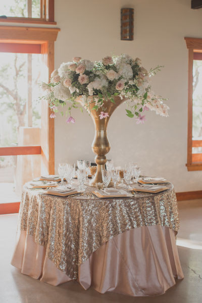 Blush Wedding Decor
 20 Rose Gold Wedding Ideas for the Hopeless Romantic
