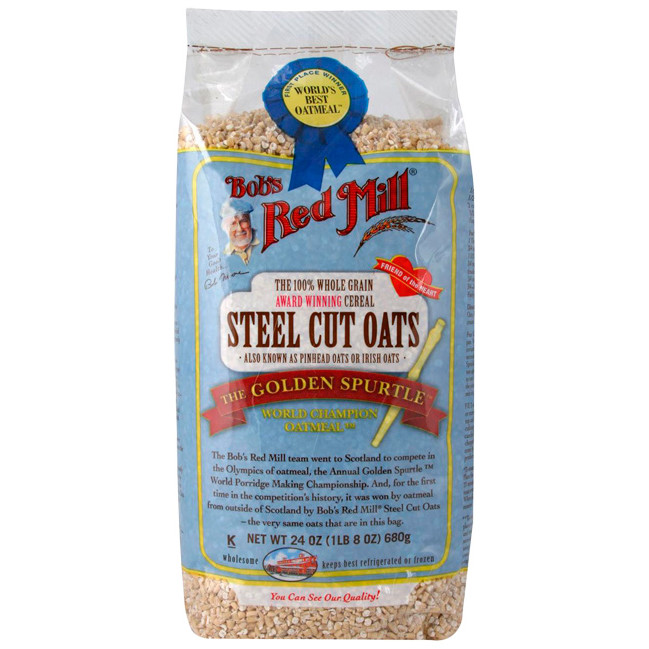 Bob'S Red Mill Quick Cooking Steel Cut Oats
 Bob s Red Mill Steel Cut Oats Cereal 24 oz Pkg Swanson