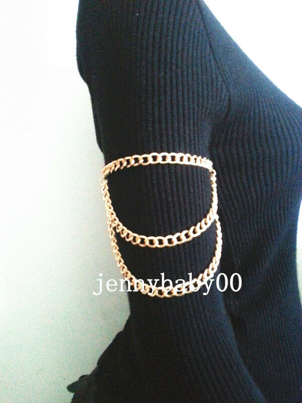 Body Jewelry Arm
 Bohemian Gold Silver Arm Chain Bracelet Body Chains
