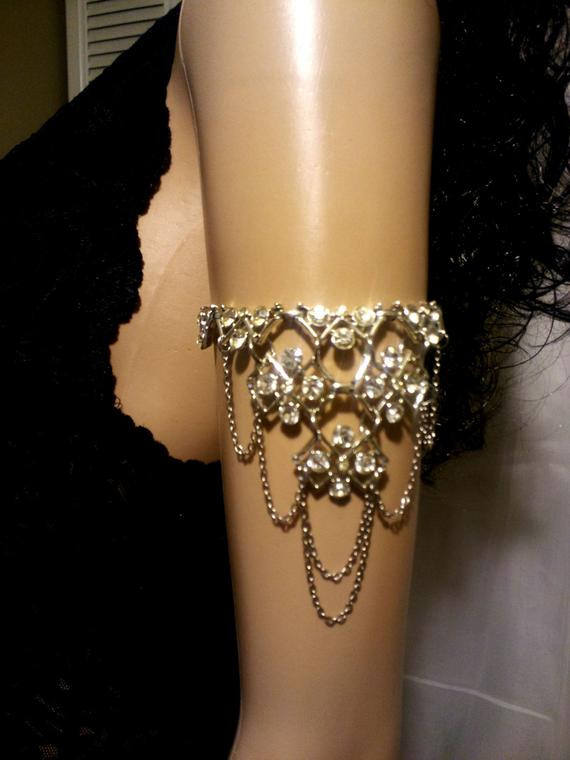 Body Jewelry Arm
 Armlet Upper Arm Bracelet Metal Silver Color Body Jewelry