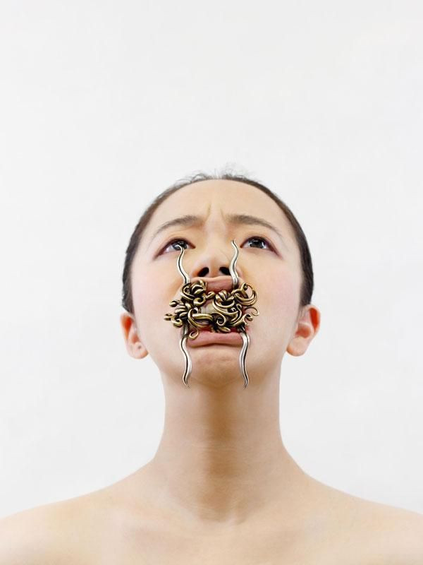 Body Jewelry Art
 Jizhi Li Look At My Face 3 2014 face adornment