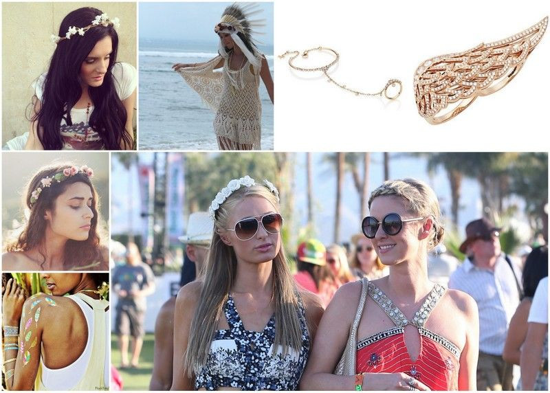 Body Jewelry Coachella
 Coachella and the boho chic jewelry style