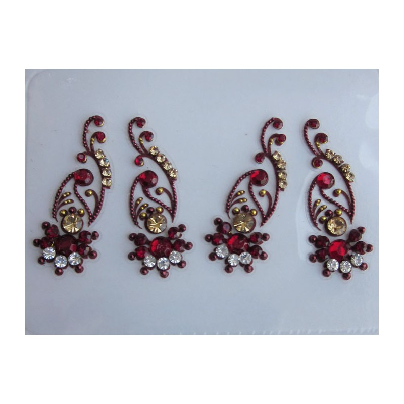 Body Jewelry Design
 Bindi Sticker Jewelry Jeweled Indian Bindis for sale online