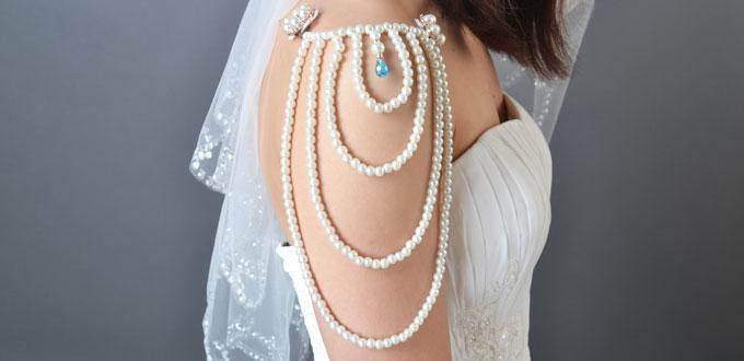 Body Jewelry Diy
 DIY Shoulder Jewelry How to Make a Special Pearl Body
