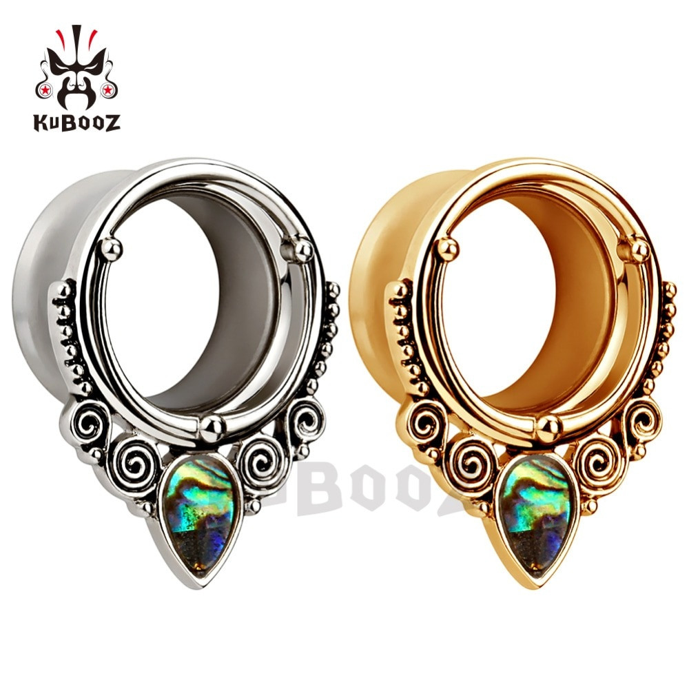 Body Jewelry Ears
 2017 KUBOOZ new earrings body jewelry piercing ear gauges