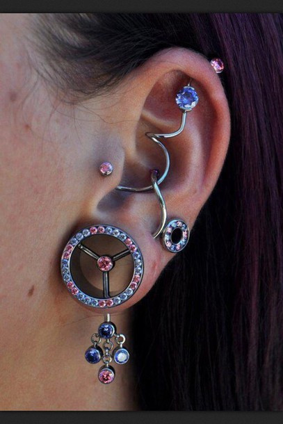Body Jewelry Ears
 jewels ear plug ear plug ear plug industrial earring