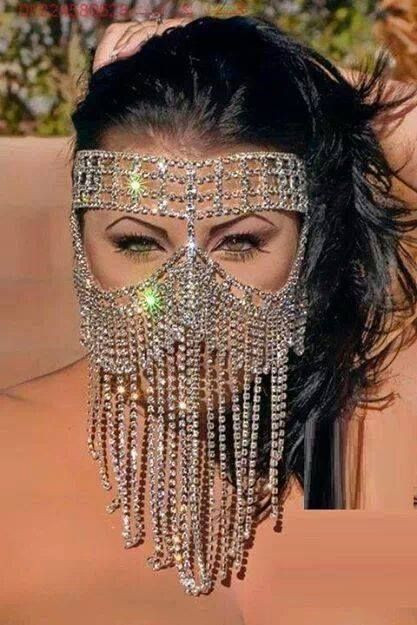 Body Jewelry Face
 face veil in 2019