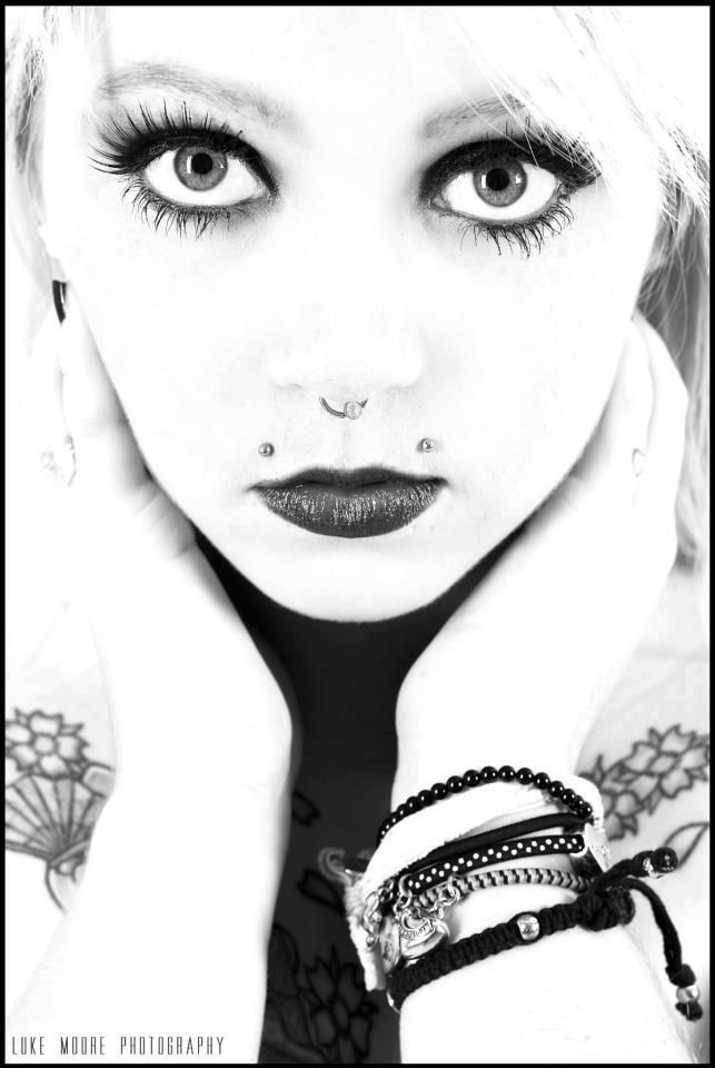Body Jewelry Face
 Two sides Monroe piercing with a small Septum