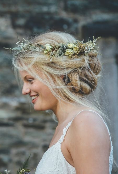 Bohemian Wedding Hairstyle
 Claire Pettibone Wedding Dresses For A Bridal Inspiration