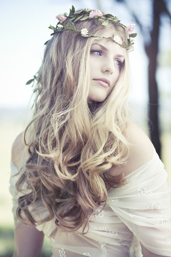 Bohemian Wedding Hairstyle
 Stella s Wedding Inspirations Wedding Fashion 2013