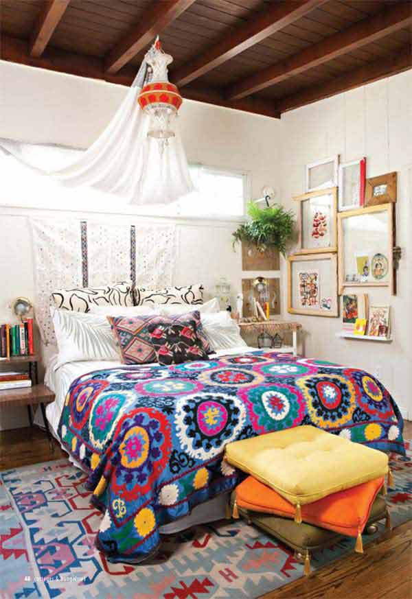 Boho Bedroom Decor
 35 Charming Boho Chic Bedroom Decorating Ideas