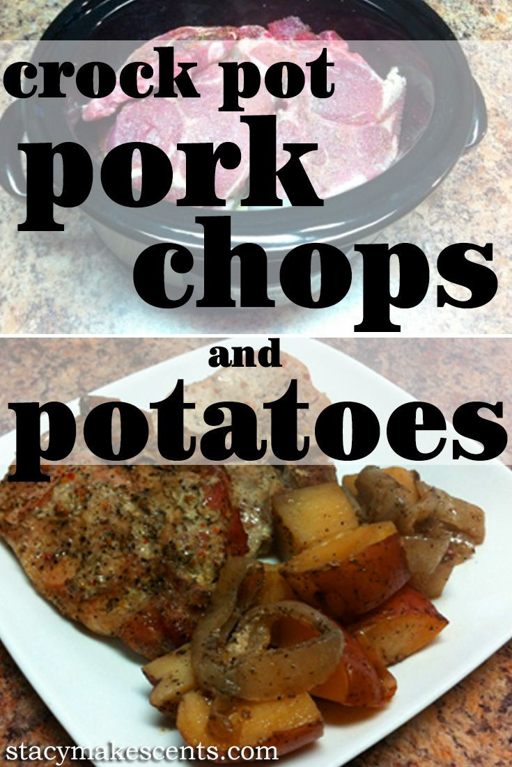 Boneless Pork Chops Crock Pot
 Crock Pot Pork Chops and Potatoes from Get Crocking