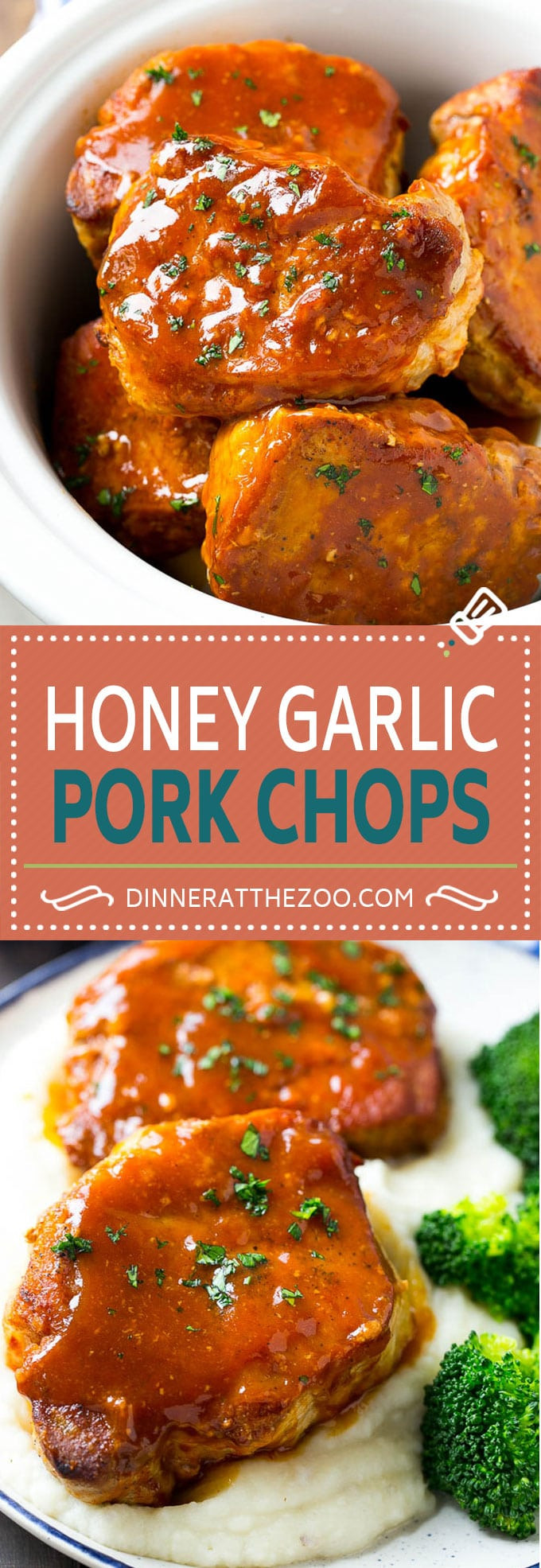 Boneless Pork Chops Crock Pot
 Honey Garlic Pork Chops Slow Cooker Dinner at the Zoo