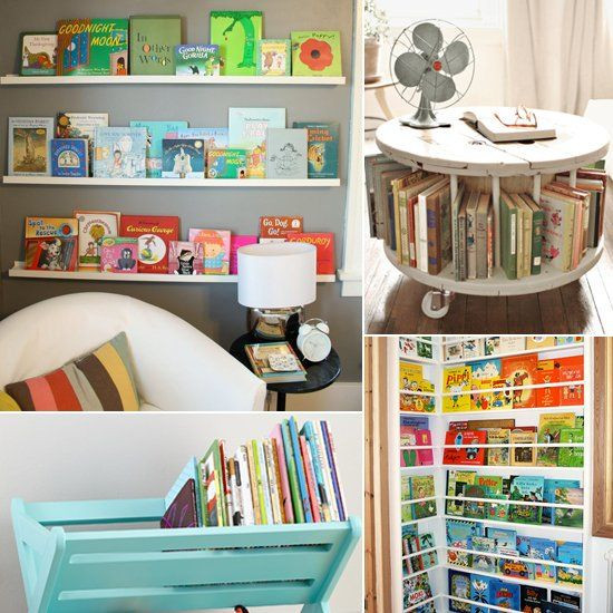 Book Storage Kids Room
 19 Unique Ways to Store and Display Your Tots Books