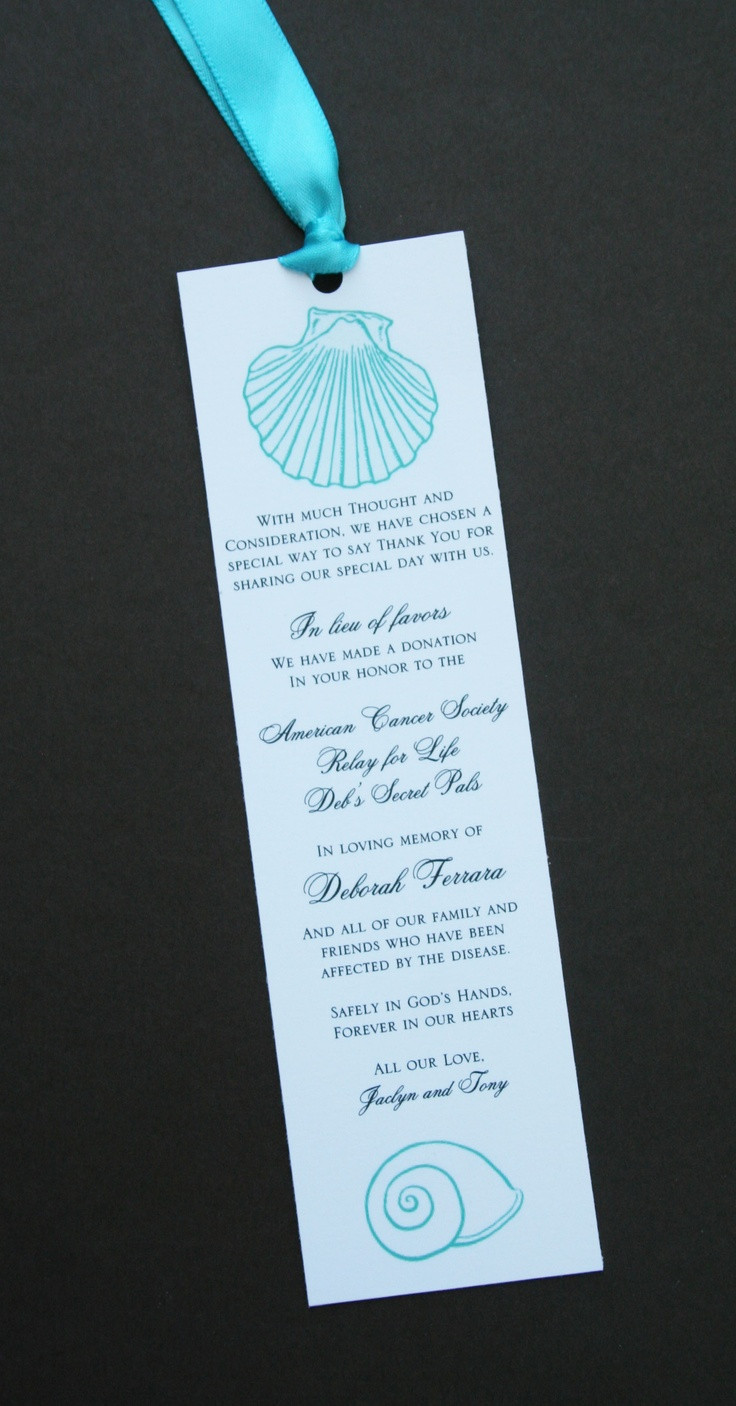Bookmark Wedding Favors
 18 best images about Bookmark Wedding Favors on Pinterest