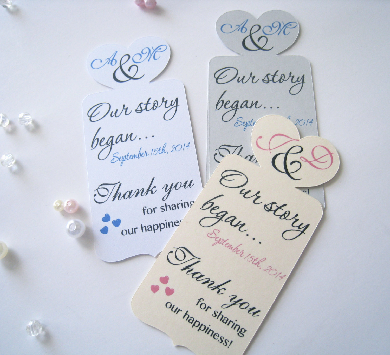 Bookmark Wedding Favors
 Bookmark wedding favor thank you bookmarks wedding favors