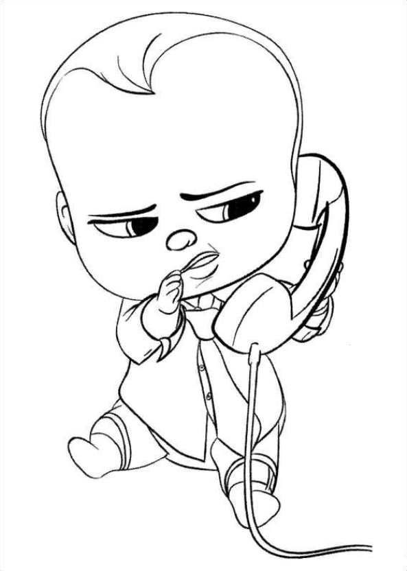 Boss Baby Coloring Pages
 84 best The Boss Baby Baby Boss images on Pinterest