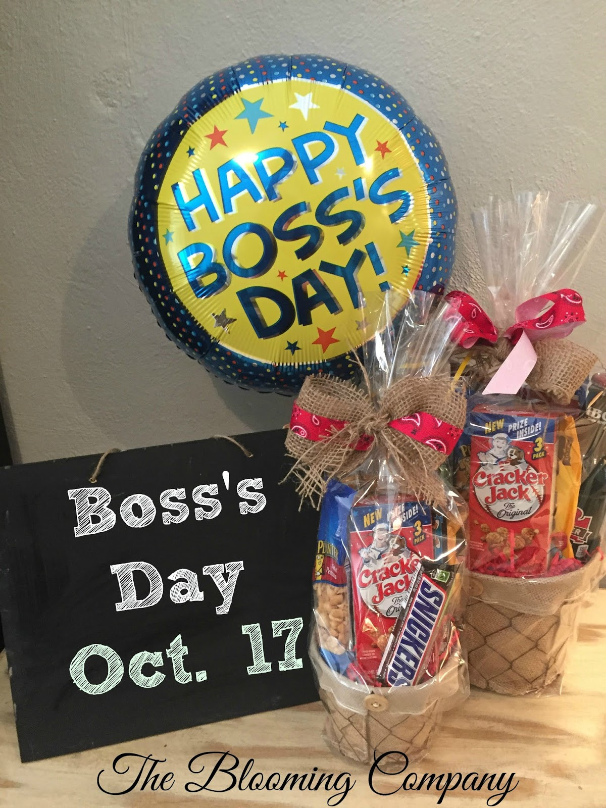 Boss Gift Basket Ideas
 The Blooming pany Boss s Day