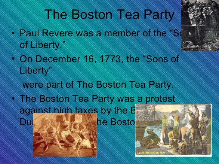 Boston Tea Party Facts For Kids
 Paul Revere