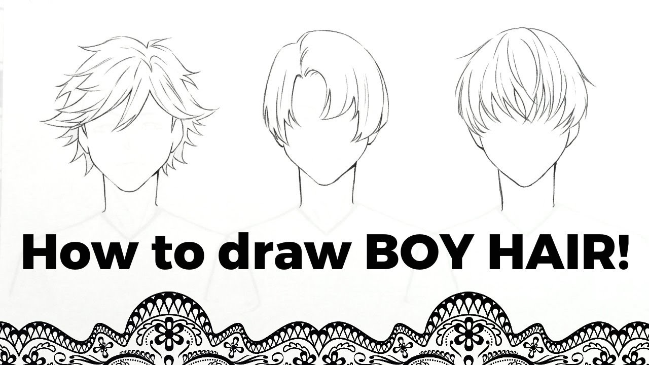Boy Anime Hairstyle
 How to Draw Boy Hair