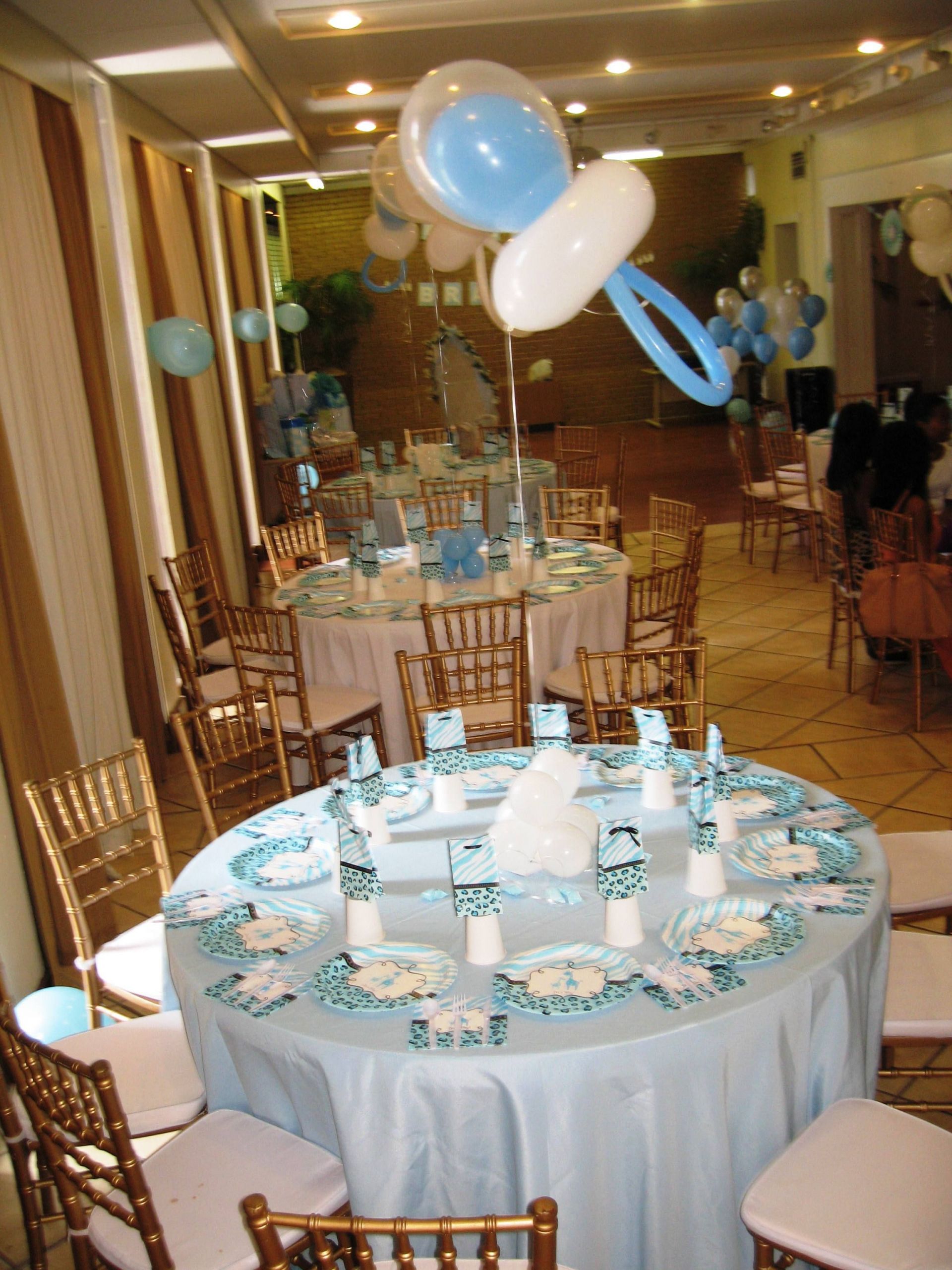 Boy Baby Shower Table Decoration Ideas
 Baby Shower Table Decor