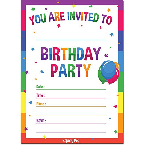 Boy Birthday Party Invitations
 Boy Birthday Invitations Amazon