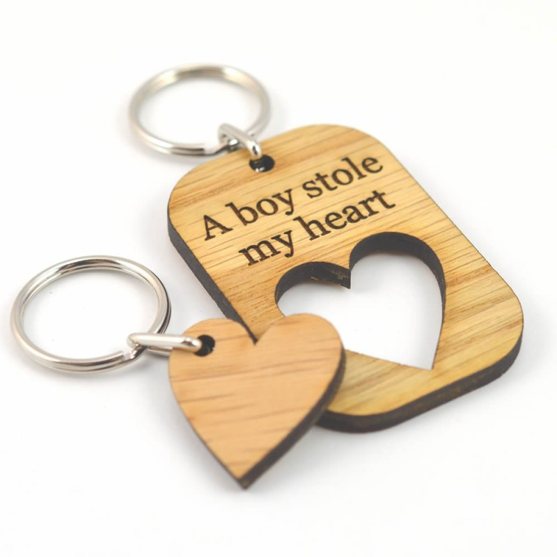 Boy Gift Ideas For Valentines
 A Boy Stole My Heart Valentines Day Gift Idea Love Keyring