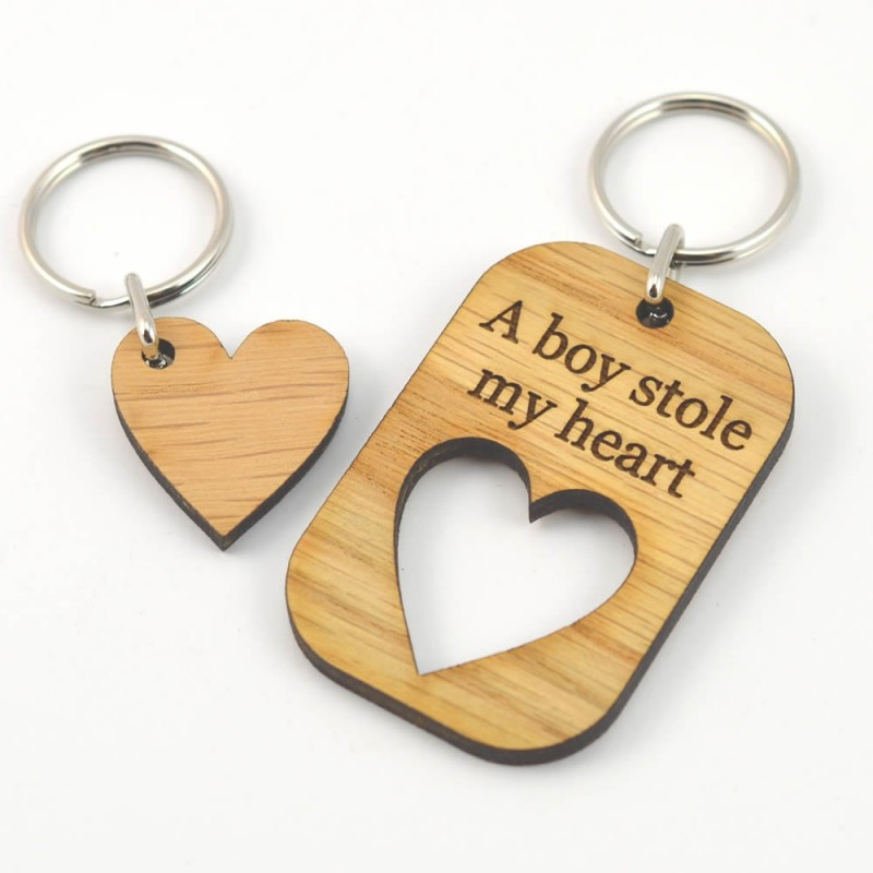 Boy Gift Ideas For Valentines
 A Boy Stole My Heart Valentines Day Gift Idea Love Keyring