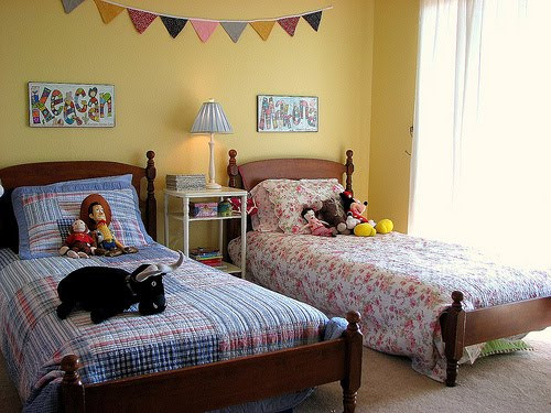 Boy Girl Bedroom Ideas
 Little Lovables Vintage Linen Springtime Nursery