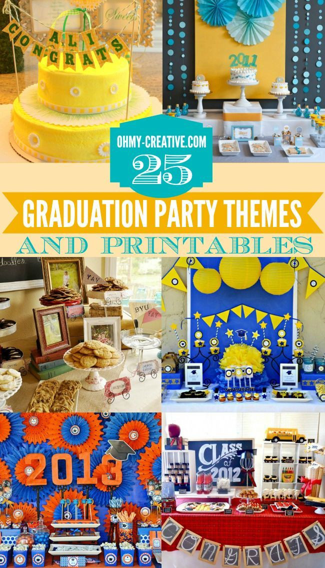 Boy High School Graduation Party Ideas
 25 Graduation Party Themes Ideas and Printables