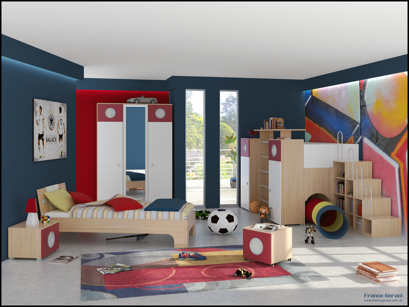 Boy Kids Room
 Kids Room Inspiration