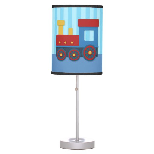 Boy Lamps For Bedroom
 Cute and Colourful Train for Boys Bedroom Desk Lamp