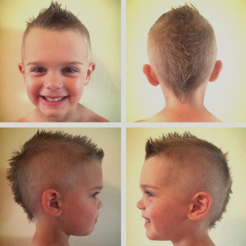 Boy Mohawk Hairstyles
 Cool kids & boys mohawk haircut hairstyle ideas 1