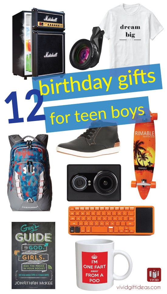 Boys Birthday Gift Ideas
 List of 12 Coolest Birthday Gifts for Teen Guys