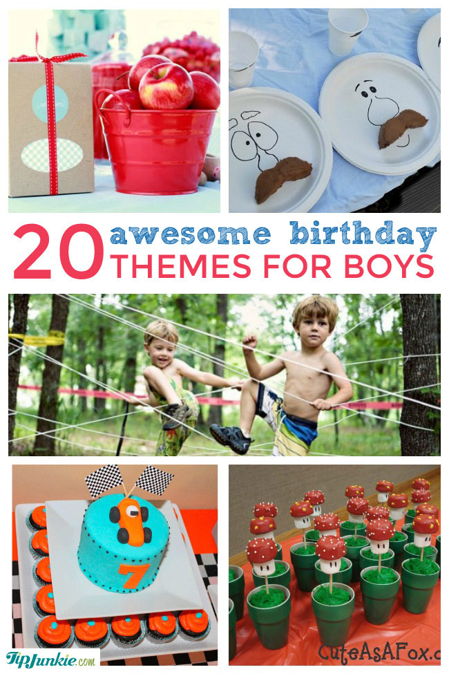 Boys Birthday Party Themes
 20 Amazing Boy Party Themes party ideas – Tip Junkie