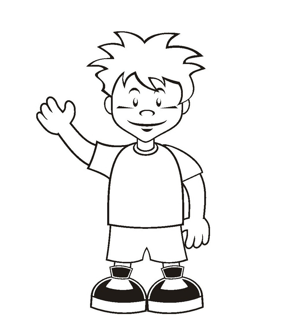 Boys Coloring Books
 Free Printable Boy Coloring Pages For Kids