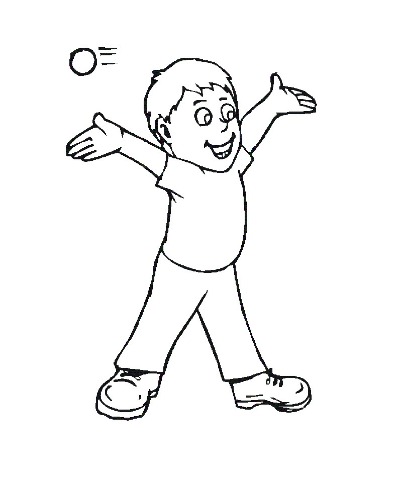 Boys Coloring Pages
 Free Printable Boy Coloring Pages For Kids