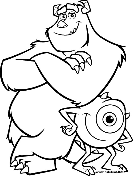 Boys Disney Coloring Pages
 monster pictures for kids