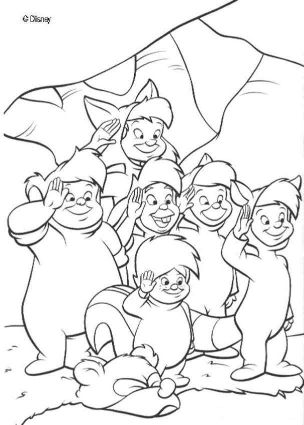 Boys Disney Coloring Pages
 Peter Pan coloring pages Lost Boys